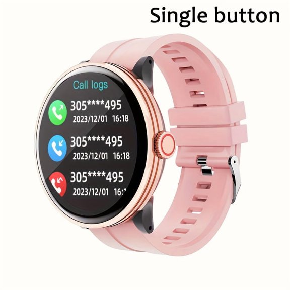 Wireless Calling And Message Alert Smart Watch with Pedometer And Calorie Tracking Features, Multifunctional Square Dial Compatible with Both Android And Ios