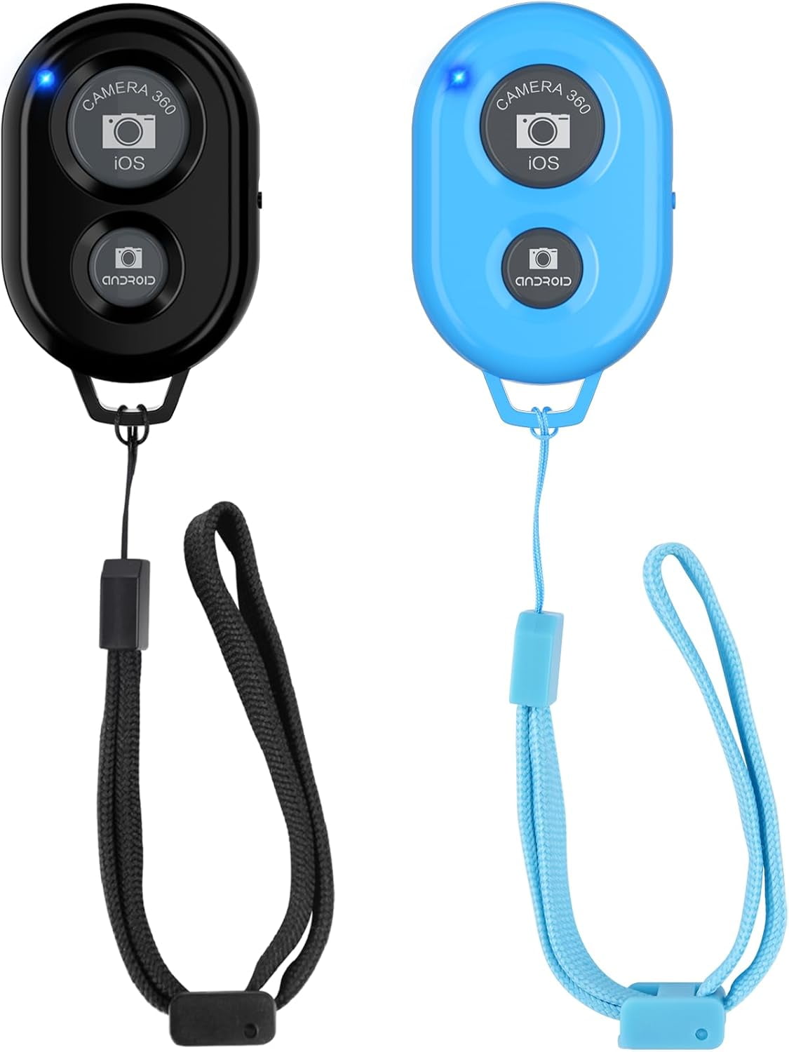 Wireless Camera Remote Shutter for Smartphones (2 Pack), Wireless Phone ...