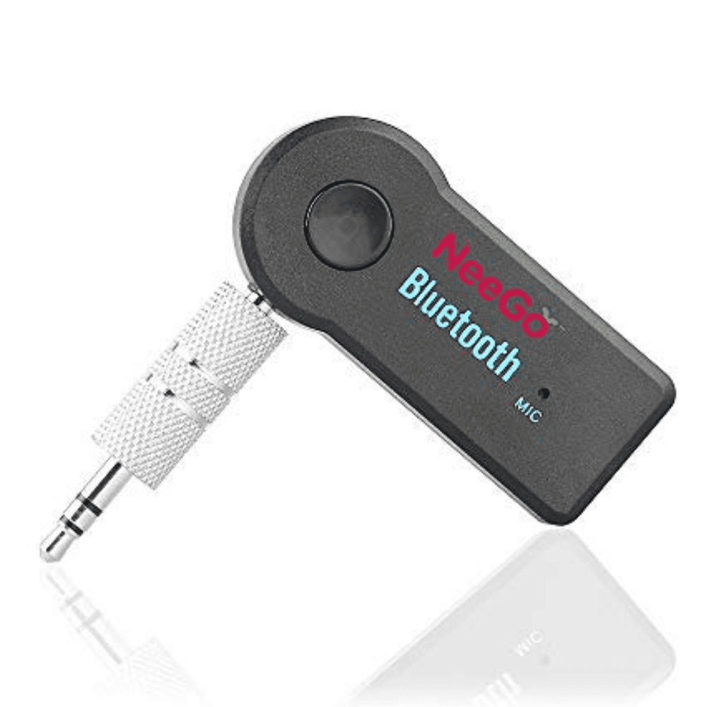 Wireless Car Bluetooth, System AUX Audio Adapter with Mic Kit 3.5mm - Walmart.com