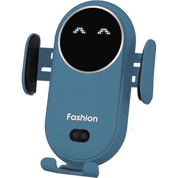 Wireless Car Charger, Phone Mount for Charger Smart Sensor Air Vent, Automatic Clamping Holder Compatible with iPhone 14/13/12/11//XS/XR/8, S22/S21/S20/Note 20, etc Sea Blue