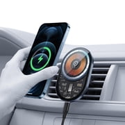 Magnetic Car Mount Charger for iPhone 17/16/15/14/13/12, 360 Adjustable Strong Magnetic Air Vent Mount Phone Holder Mount, Cell Phone Car Holder Phone Stand for Car