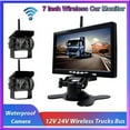 thumbnail image 1 of Wireless Car Rear View Camera for 607-W trucks with 7 inch monitor. Reversing camera, 1 of 13