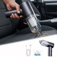 thumbnail image 1 of Wireless Car Vacuum Cleaner Handheld Rechargeable High Suction Portable Mini Vac for Auto Interior & Home, Cordless Dust Buster with Blower Function for Pet Hair, Crumbs, and Keyboard Cleaning, 1 of 8