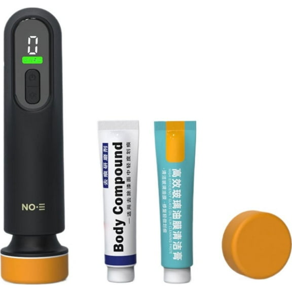 Wireless Car Waxing Polishing Machine, Multi-Functional Scratch Repair, Windscreen Oil Film Remover, Portable Paint Restoration Tool for Car Enthusiasts