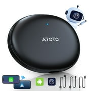 ATOTO CarPlay AI Box Gen2 AI Smart Box Wireless CarPlay & Android Auto Adapter Video Viewing YouTube Netflix 2GB+16GB Black