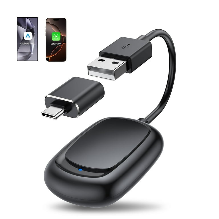 TIMEKNOW Wireless CarPlay Adapter, 5.8 GHz Wifi Apple Carplay