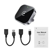 Wireless CarPlay Adapter for Cars Effortlessly Transforms Wired CarPlay to Wireless Designed for Built-in CarPlay Vehicles Fast and Connection Easy to Install