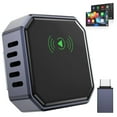 thumbnail image 1 of Wireless CarPlay Adapter, Dyeetic 2025 Upgrade Wired CarPlay to Wireless Mini USB Design CarPlay Adapter, Plug & Play CarPlay Wireless Dongle for iPhone 6+ / Android 11+, 1 of 8