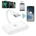 thumbnail image 1 of Wireless CarPlay Adapter,Kepeak Plug & Play Dongle Converts Wired to Wireless,Fit for Cars with Factory CarPlay Function & iOS 10+, 1 of 12