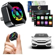 Wireless CarPlay Adapter, Mini USB Car Play Wireless Adapter Compatible with iPhone Android , 2 in 1 Plug and Play Bluetooth Carplay