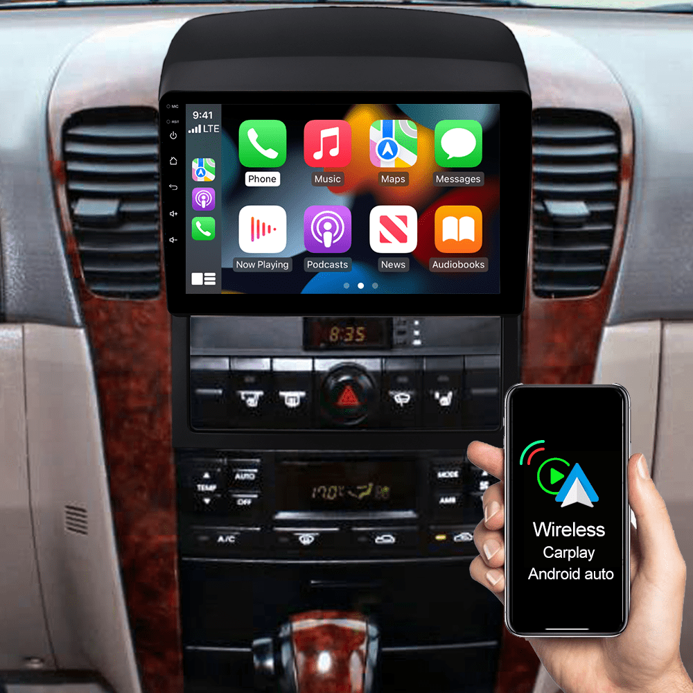 Wireless CarPlay Android 32G Car Stereo Radio GPS DSP for Kia Sorento