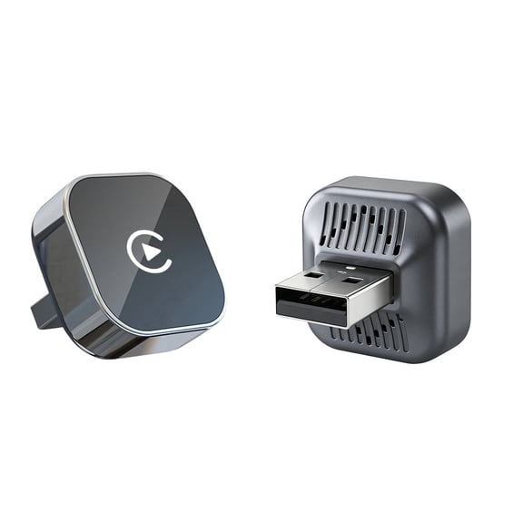 Wireless CarPlay & Android Auto Adapter, 2026 Upgraded Wired to Wireless for Apple CarPlay and Android Auto, Mini USB Design with Type-C Extension, Plug and Play, Auto Connect & OTA Update