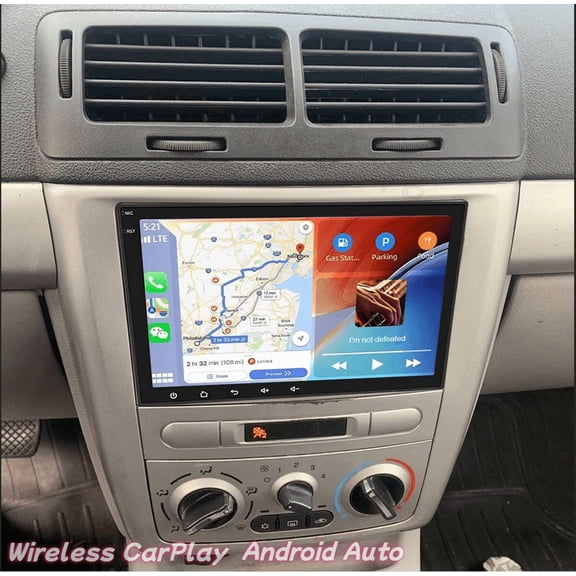 Wireless CarPlay Android Auto Car Stereo For Chevrolet Cobalt 2007-2010, 8-inch IPS Touchscreen Android 13 GPS Navigation, 2+32GB, with GPS WiFi Bluetooth SWC Mirror Link Split Screen