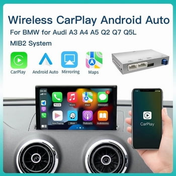 AUTOABC Wireless CarPlay Android Auto for Audi MIB2 A3 A4 A5 Q5 Q7 Q2