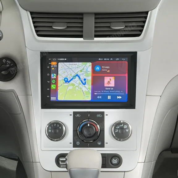 Wireless CarPlay & DSP Audio! 7" Android 13 Head Unit Compatible for Chevrolet Malibu 2013-2015 (Epsilon II), 4+64GB, Built-in GPS & AHD Backup Camera, Universal Fit for GM Trucks/SUVs