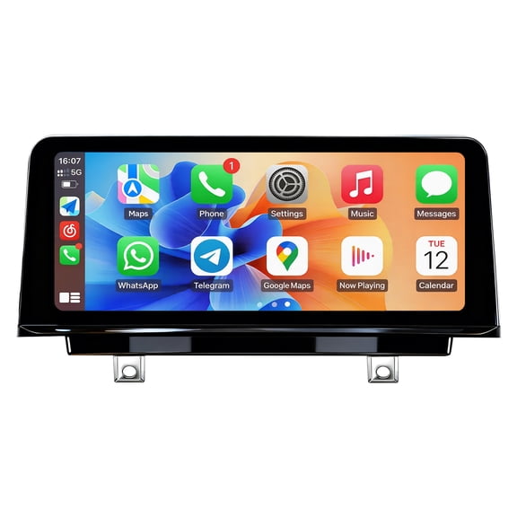 Wireless CarPlay Touchscreen for BMW 3/4 Series F30/F31/F32/F33 2012-2016 | 10.25" Linux Car Stereo Head Unit Radio, For 6PIN CIC NBT System,Supports Andriod Auto,Mirror Link and OEM Controls