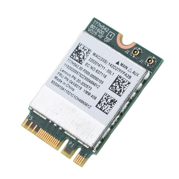 Wireless Card, Band 2.4G/5G 433Mpbs Stable Performance Mini WIFI Card, Easy To Install For 3 X 2 X 0.2cm Notebooks And Tablets PCB Material
