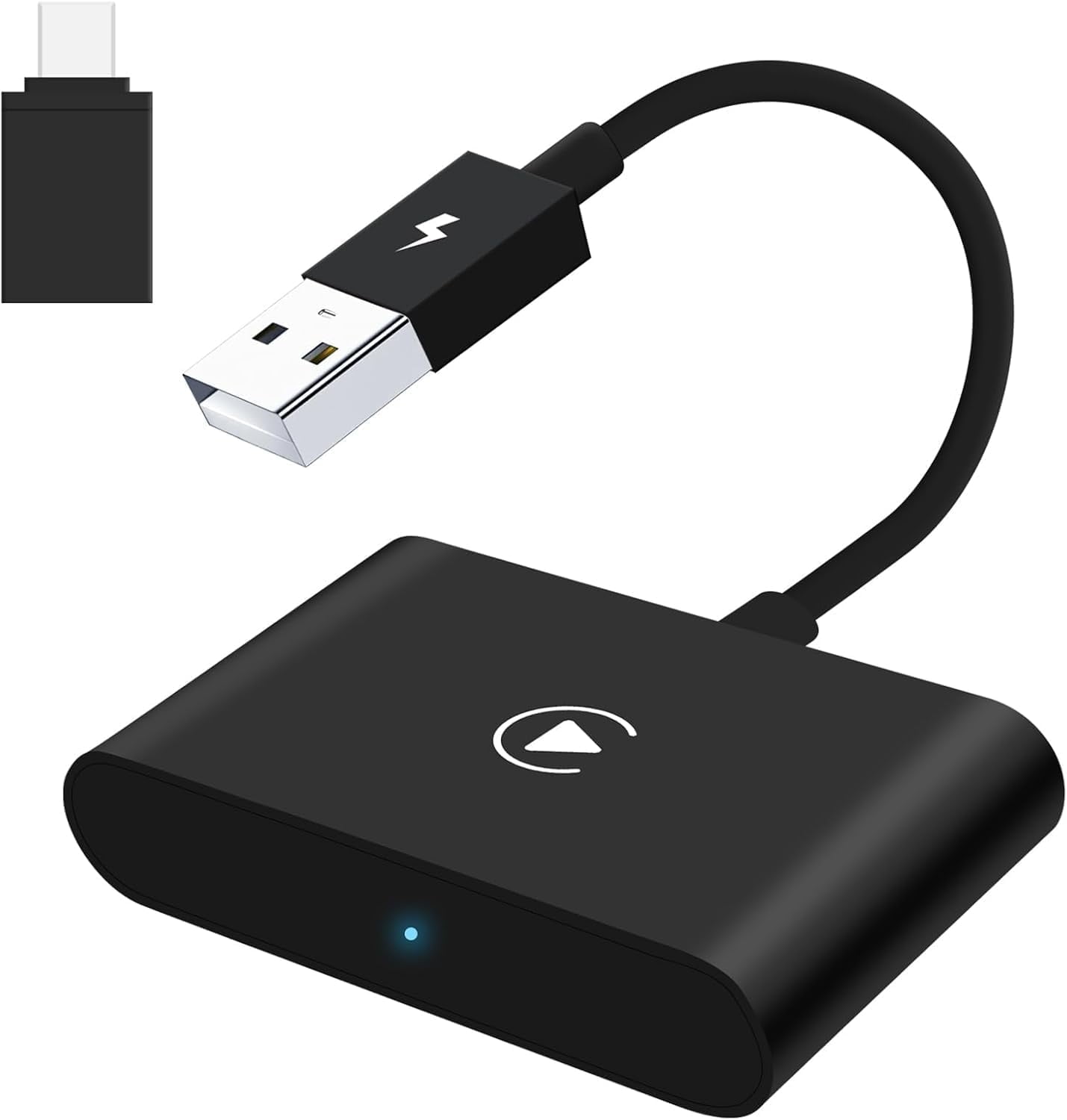 Wireless Carplay Adapter 2025 Upgrade Dongle Plug \u0026 Play Apple Carplay Wireless Adapter Convert Wired to Wireless CarPlay Compatible with iPhone 6+ and 2015+ Cars