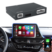 مجموعة فك تشفير AUTOABC اللاسلكية لسيارة تويوتا مع Entune2.0 Touch2 2014-2019 إصدار جديد مناسب لسيارة تندرا هايلاندر RAV4 تاكوما كامري كورولا أفالون بريوس CH-R سيينا كامري