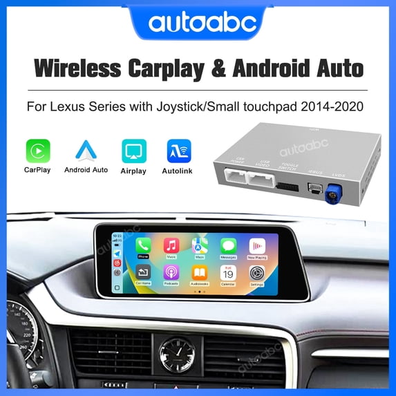 Wireless Carplay Android Auto High Configuration Module interface adapter for 2013-2020 Lexus CT Series with Car Mouse/Joystick Model