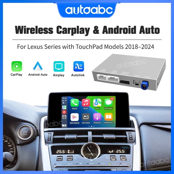 Wireless Carplay Android Auto High Configuration Module interface adapter for 2019-2021 Lexus UX Series with TouchPad Model