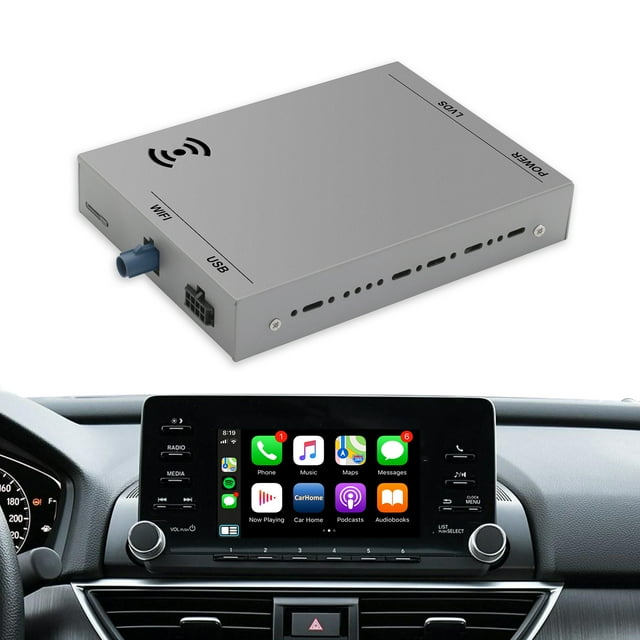 Wireless Carplay Module Receiver Box for 7 inch NonTouchscreen Honda