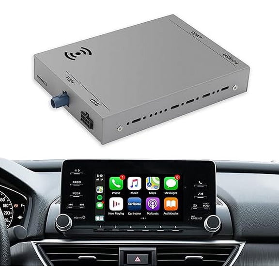 Wireless Carplay Module Receiver Box for 7 inch Non-Touchscreen for Honda Accord 10th Generation