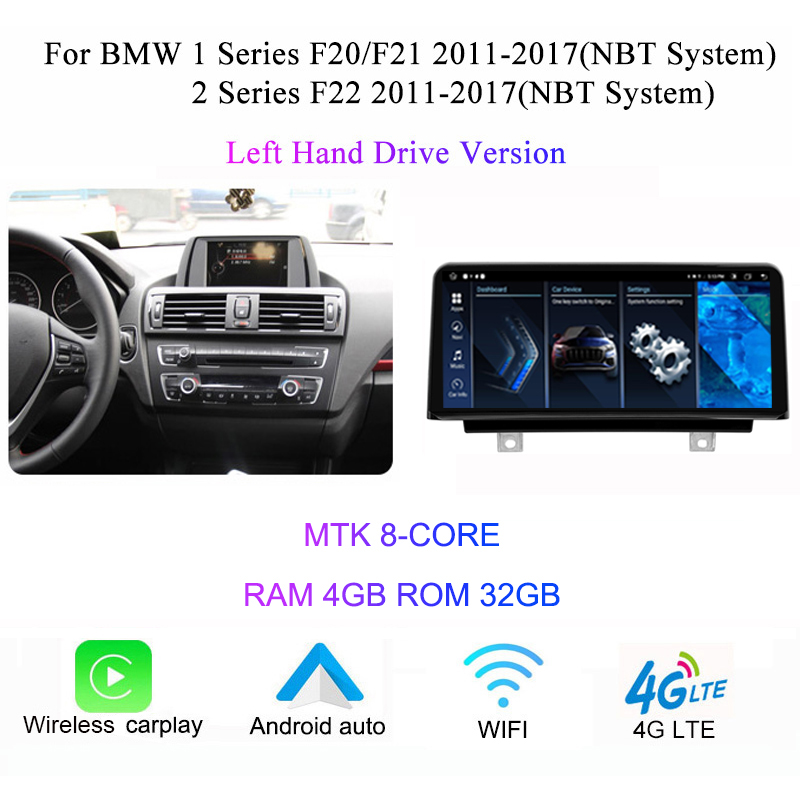 12.3 Inch CarPlay Screen For BMW X5 X6 (2011-2013) - Wireless Android Auto, Retains IDrive