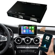 Wireless Carplay Retrofit Kit Decoder for Mercedes-Benz A/B/C/GLK/GLA/GLC/GLS/ML/GL/SLK/E/G/V with NTG5.0 System 2014-2018 Carplay Retrofit Kit Decoder Mirrorlink/Bluetooth
