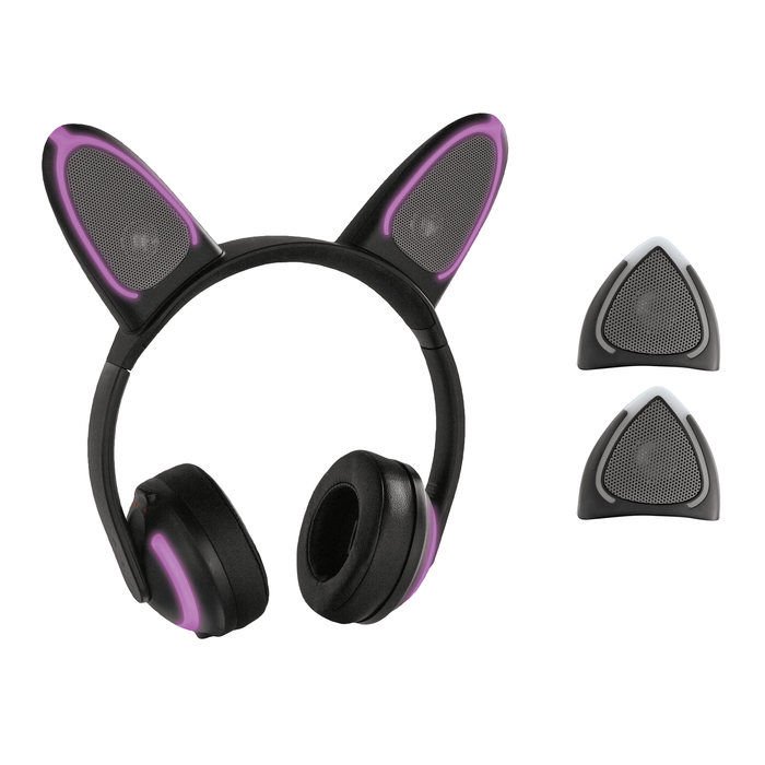 Wireless Cat Ear Headphones with Bonus Ear Bundles Walmart