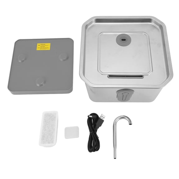 Wireless Cat Water Dispenser, Multiple Filtration Automatic Pet Drinking Fountain 3.5L Wide Angle Smart Sensing Long Battery Life Large Capacity For Indoor
