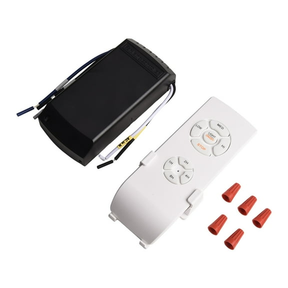 Wireless Ceiling Fan Light Remote Control Kit with Timer and Adjustment for 110-240V Lamp Switch Receiver