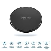 Wireless Charger 10W Max,Charger Compatible with All QI-Enable Devices IncludingiPhone SE 2020, 11, 11 Pro, 11 Pro Max, Xs Max, XR, Xs, X, 8, 8 Plus, 10W for Galaxy S20 S10 S9 S8, NoteNo AC Charger