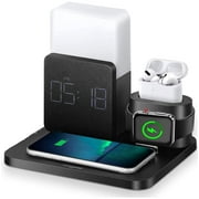 Wireless Charger, 3 in 1 Qi-Certified 15W Fast Charging Dock Station/ Stand, Compatible for iPhone Series 15/14/13/12/11/XS/MAX /XR/XS/X/Apple Watch Charger 8/7/ 6/5/4/3/2, Air Pods Pro/Samsung