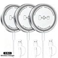 thumbnail image 1 of Wireless Charger 3 Pack, 15W Magnetic Fast Charging Pad Compatible with iPhone 17/16/15/14/13/12 Series & AirPods, 1 of 10