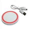 thumbnail image 1 of Wireless Charger Compatible iPhone XS MAX, iPhone XS, iPhone XR, iPhone X, iPhone 8 8 Plus/ Galaxy S10 5G/Galaxy S9 S8 S8+ /Note 9 8, Qi-Certified Station, 1 of 5