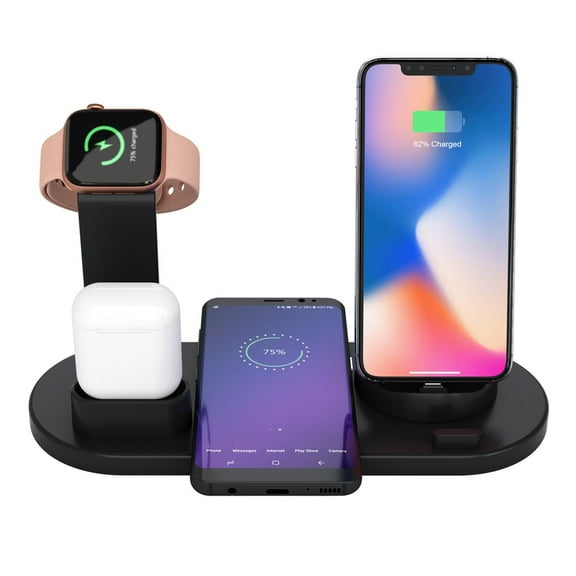 Wireless Charger Portable, Charging Dock Stand Station Wireless Charger, Fast Charging Station