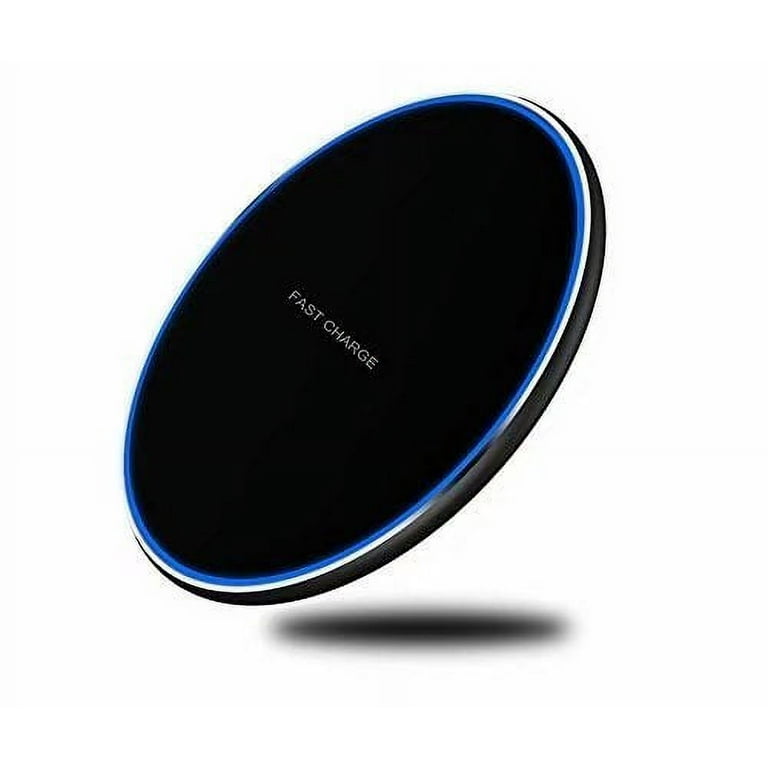 Wireless Charger, Qi-Certified 10W Max Wireless Charging Pad Stand