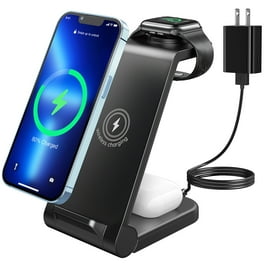 Prime Wireless-Charging-Dock Wall Tap w/2 Outlets & Dual USB Charger -  20093525