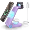 thumbnail image 1 of Cshidworld Wireless Charger, 23W Fast Wireless Charging Stand for iPhone 17 Pro/16e/15/14/13/13 Pro/ 12/12 Pro/11/XS Max Galaxy S25 S24 S23 S10, Chargings Station for AirPods 4/3/2/Pro, iWatch Series, 1 of 10