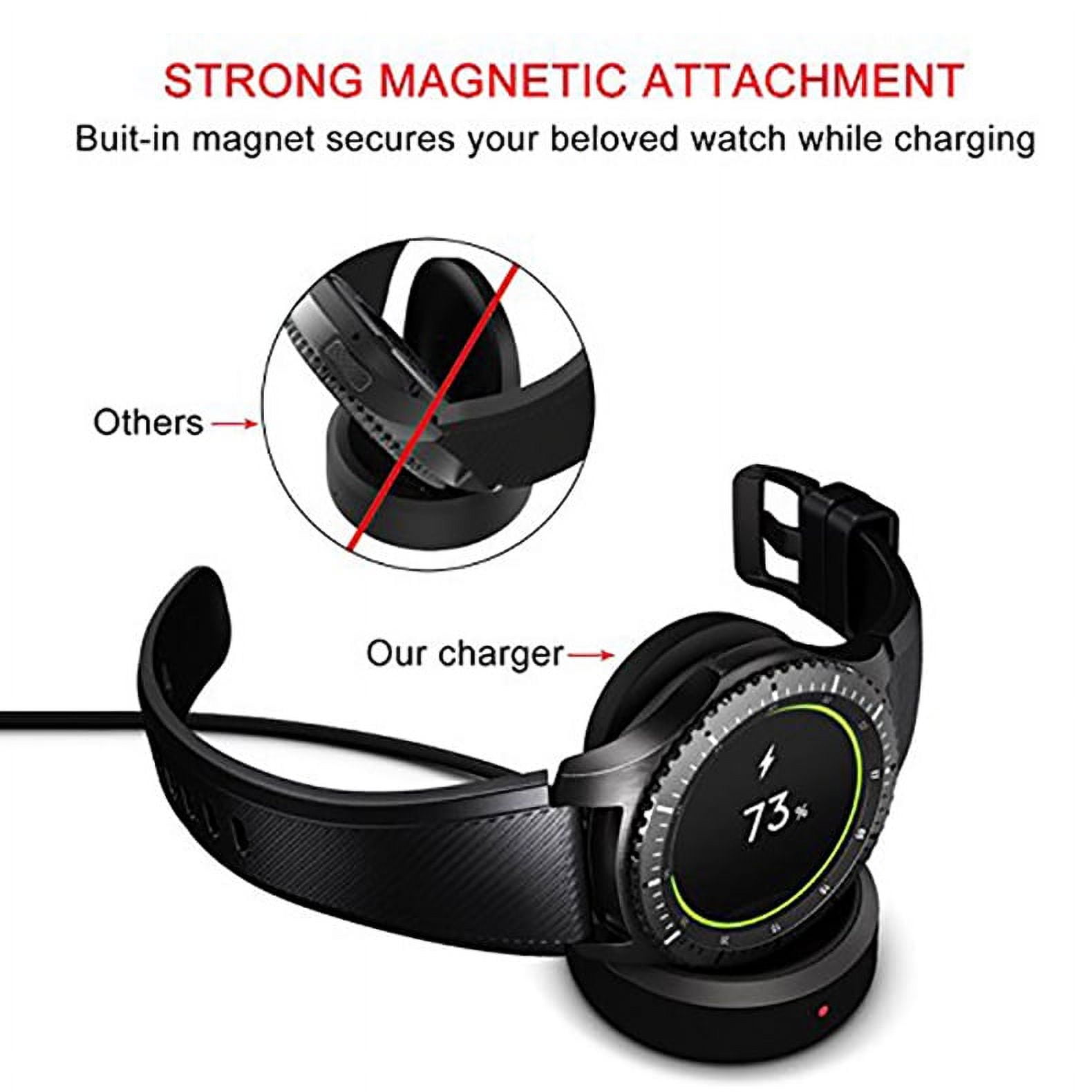 Wireless Charger for Samsung Gear S3 S2 Smart Watch Charging Base Dock Walmart