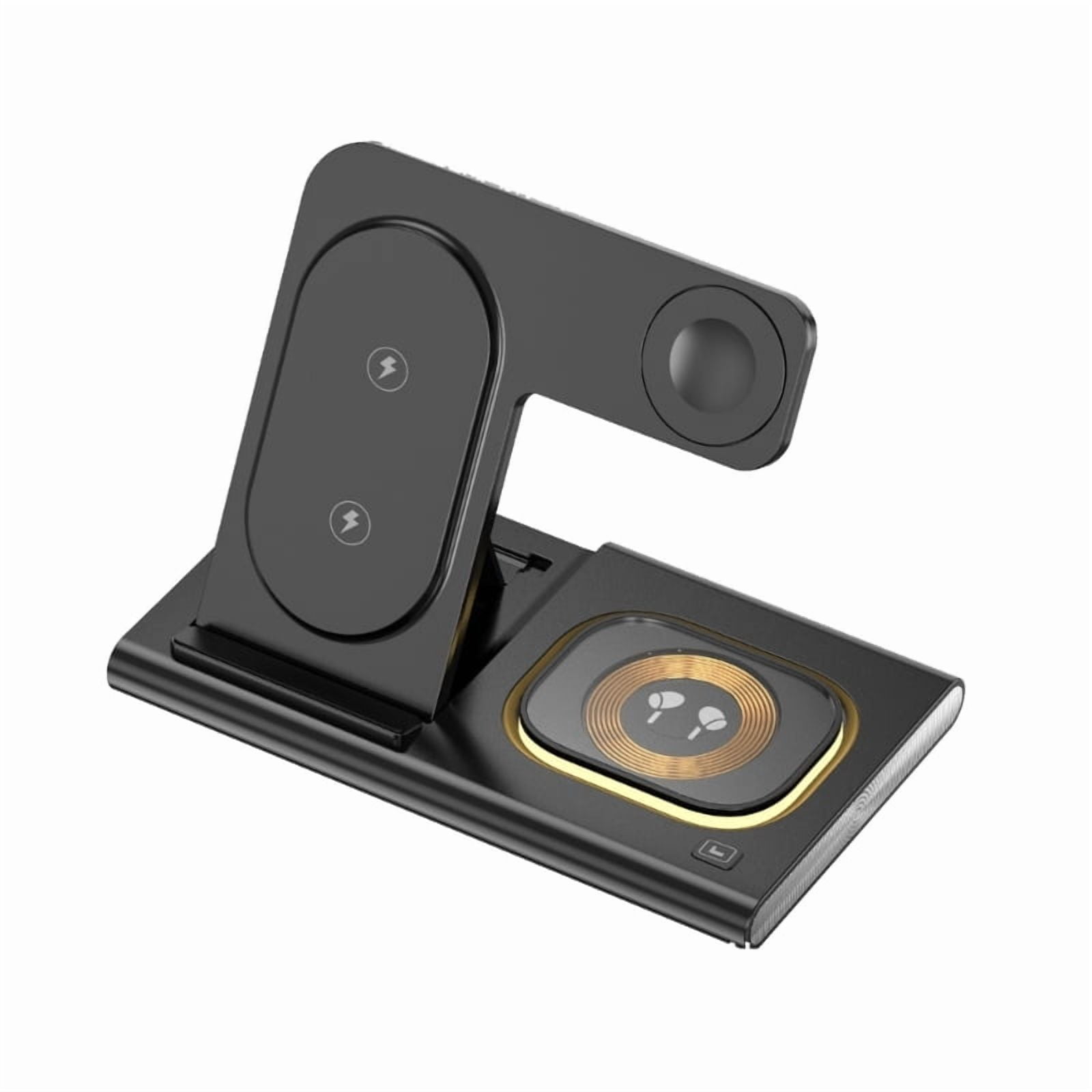 Wireless Charger iPhone Charging Station 3 in 1 Stand for Multiple Apple Devices Including iPhone 16 15 14 Pro Max and Watch Series