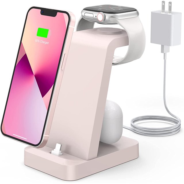 Wireless Charger for iPhone ETEPEHI 3 in 1 Charging Station for Apple