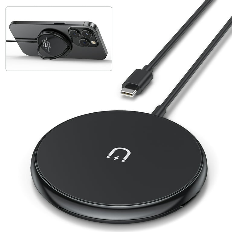 Wireless Charger- iPhone Wireless Charger, 15W Fast Charger