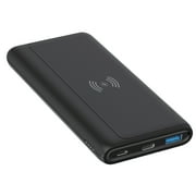 Wireless Charging 10000mAh Power Bank for Samsung Galaxy Z Fold4 Phone - Backup Battery Portable Charger Slim 2-Port USB M5P Compatible With Galaxy Z Fold4 Model