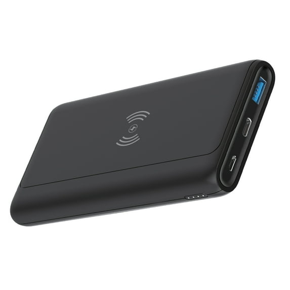 Wireless Charging 10000mAh Power Bank for Samsung Galaxy Tab S9 Ultra 14.6"/Plus 12.4" - Backup Battery Portable Charger Slim 2-Port USB