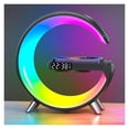 thumbnail image 1 of Wireless Charging, 15W Wireless Charger Stand LED RGB Light Desk Lamp Speaker APP Control For Phone Fast Charging Station
--------
Safe Charging Base, 1 of 6