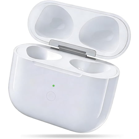 Wireless Charging Case Compatible with Air Pods 3, Compatible with AirPods 3rd Generation Charging Case with 600mAh Built-in Battery with Pairing Sync Button (No Earbuds), White