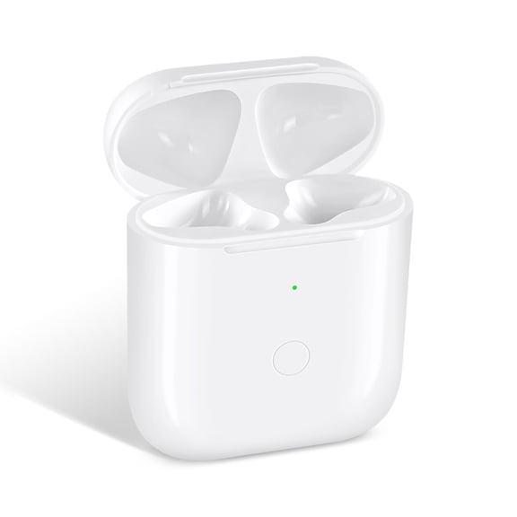 Wireless Charging Case Compatible with AirPod 1st & 2nd Generation, Air Pods 1 2 Charger Case Replacement with Bluetooth Pairing Sync Button, No Earbuds