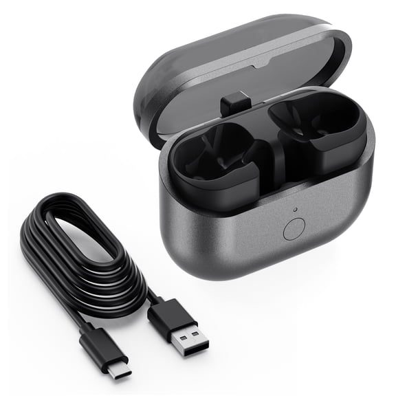 Wireless Charging Case Compatible with Samsung Galaxy Buds 3 Pro, Support Wireless and Wired Charging, Replacement Charger Case for Galaxy Buds 3 Pro with USB-C Cable (Earbuds Not Included)